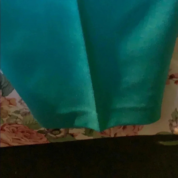 Alfred Dunner Womens Green pants size 8 With Elastic Waist - Picture 7 of 8